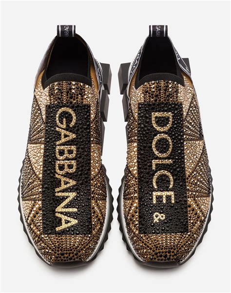 dolce gabbana track shoes|dolce and gabbana denim shoes.